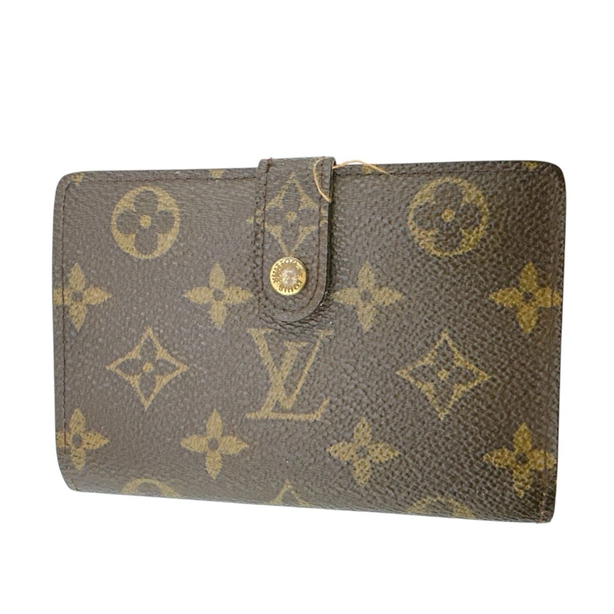 ルイヴィトン LOUIS VUITTON ポルト モネ・ビエ ヴィエノア M61663 モノグラム 二つ折り財布