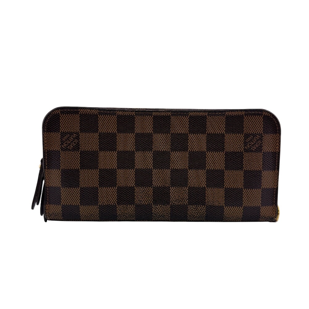 ルイヴィトン LOUIS VUITTON 長財布 ダミエ ポルトフォイユ アンソリット 二つ折り長財布 N63071 ブラウン