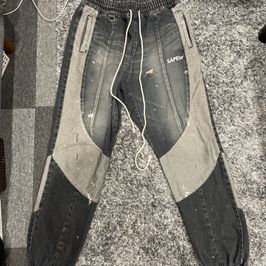 未使用新品 - sapeurサプール デニムトラックパンツ インディゴ