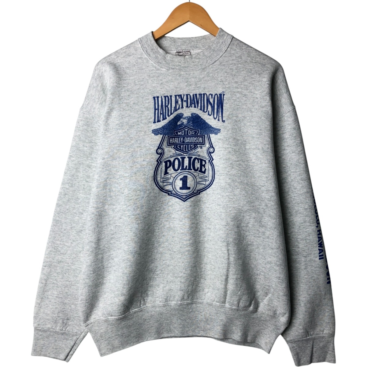 古着 90年代 フルーツオブザルーム FRUIT OF THE LOOM Harley-Davidson ハーレーダビッドソン アドバタイジング スウェットシャツ トレーナー USA製 メンズXL相当 ヴィンテージ/eaa545952