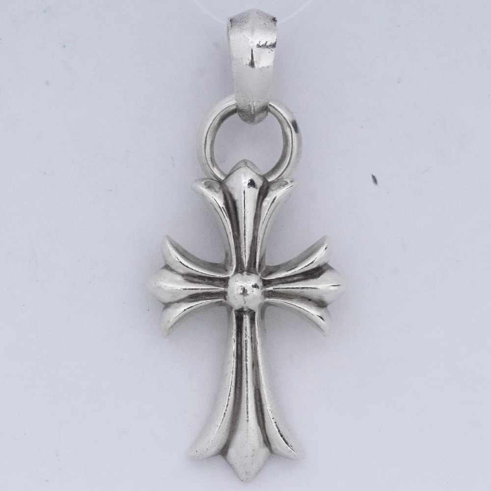 Chrome Hearts CH Cross Small W Bale "Silver"