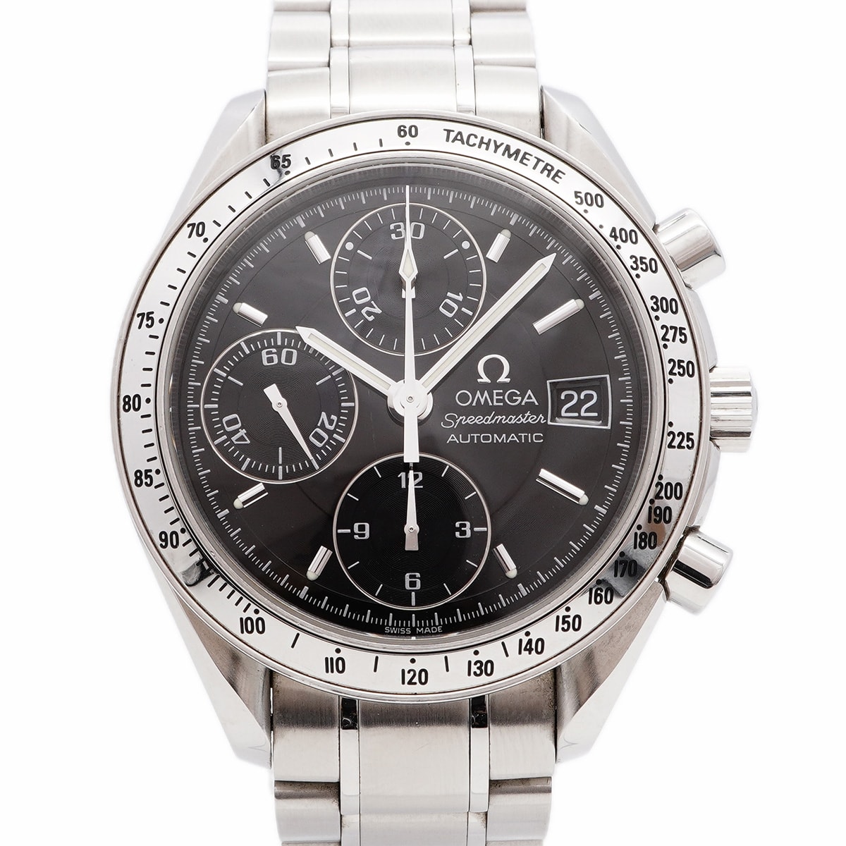 【6wdc0254】オメガ スピードマスター 3513.50 黒文字盤【中古】腕時計 メンズ