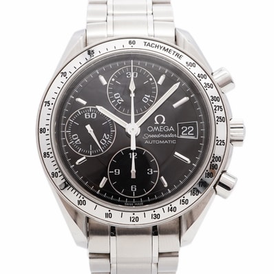 【6wdc0254】オメガ スピードマスター 3513.50 黒文字盤【中古】腕時計 メンズ