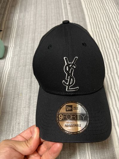 Saint Laurent x New Era YSL Monogram Cap "Black"