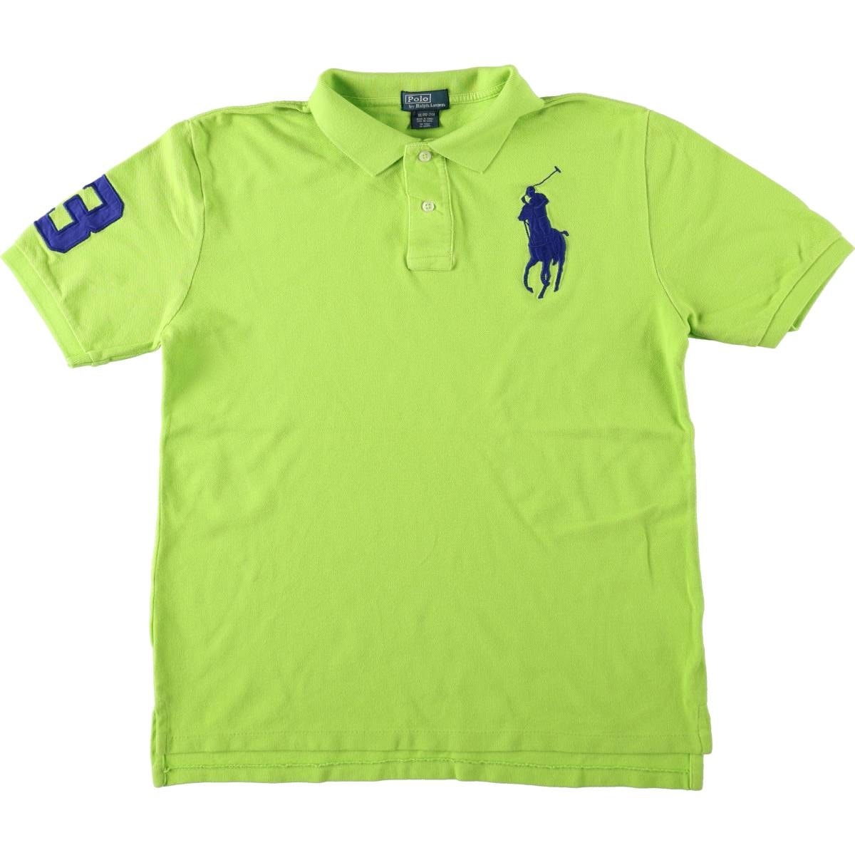 古着 ラルフローレン Ralph Lauren POLO by Ralph Lauren ビッグポニー 半袖 ポロシャツ レディースM相当/eaa668431