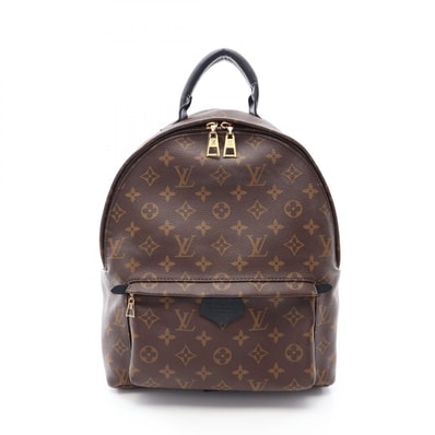 ルイ・ヴィトン LOUIS VUITTON パームスプリングス バックパックMM モノグラム リュックサック バックパック バッグ PVCコーティングキャンバス レザー モノグラム レディース ブラウン系 M41561 【中古】