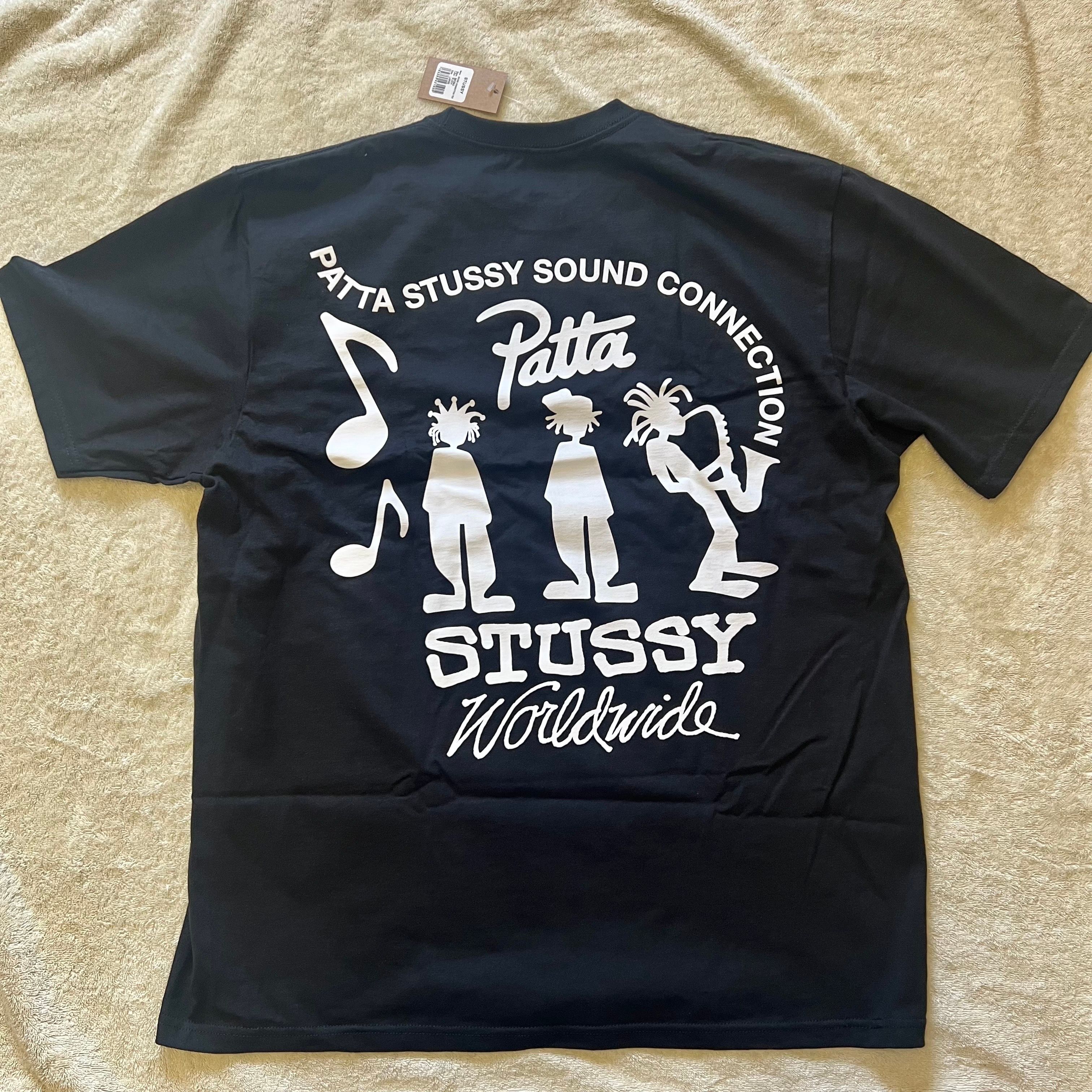Stussy x Patta Sound Connection Tee "Black" 3903843