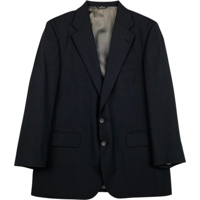 古着 70年代~ ラルフローレン Ralph Lauren CHAPS チャップス ストライプ柄 ウールテーラードジャケット USA製 メンズM相当 ヴィンテージ/eaa618424