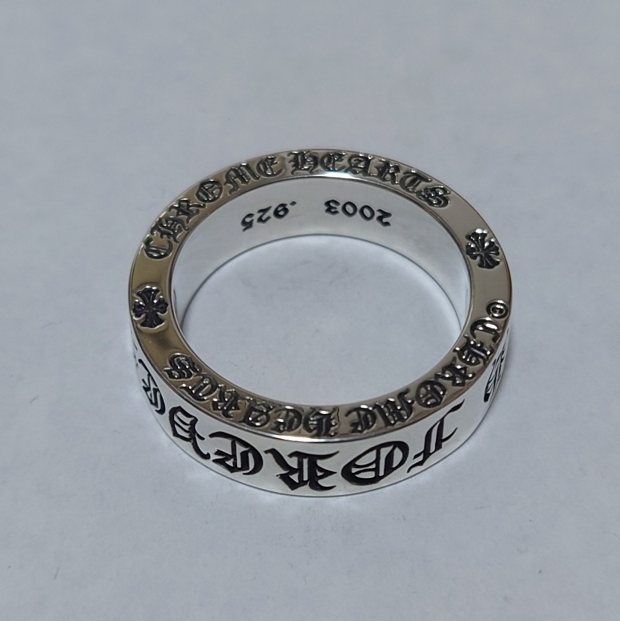 Chrome Hearts 6mm Spacer Ring FOREVER "Silver"