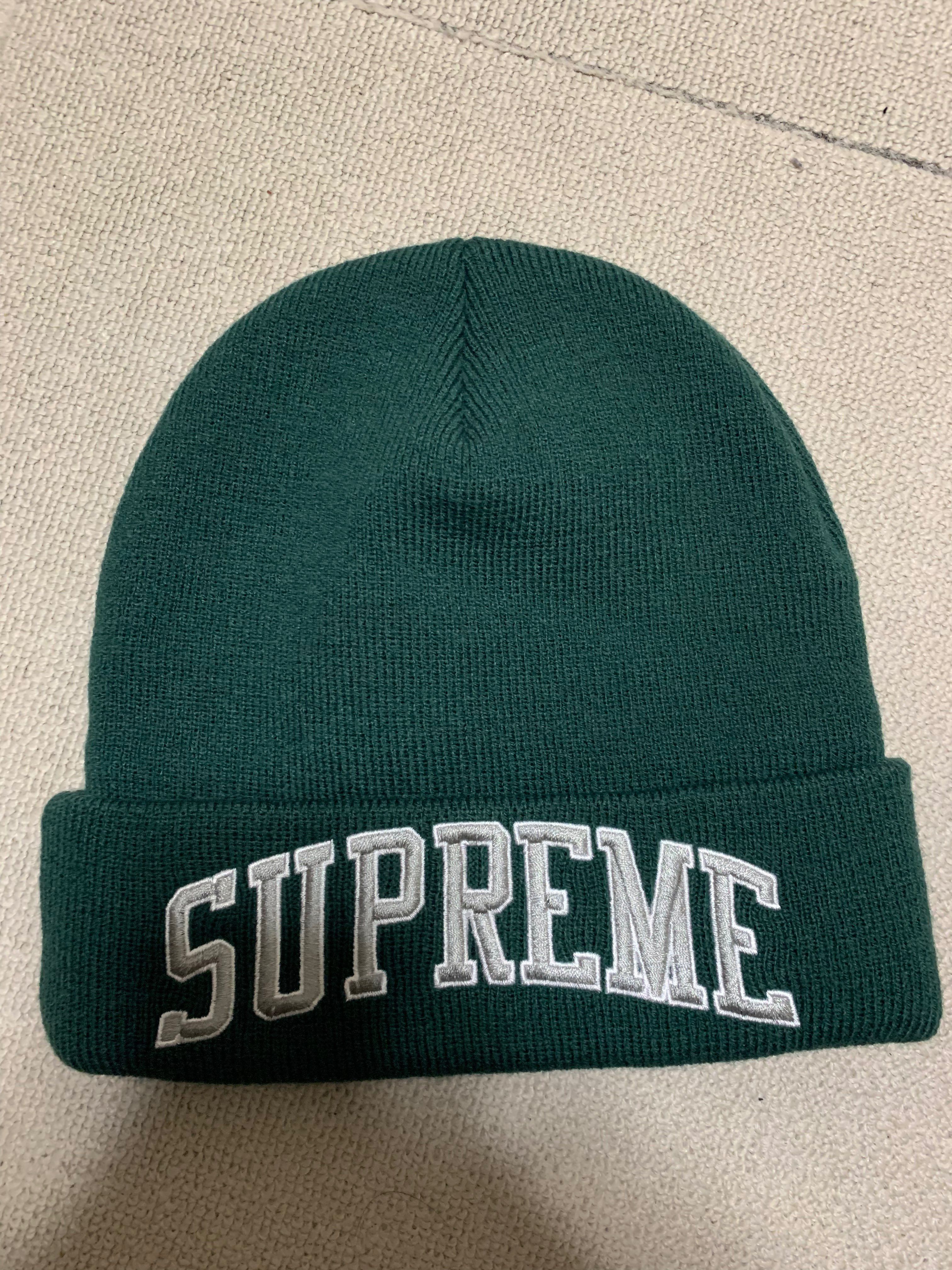 Supreme Box Logo Beanie "Green" (18FW)