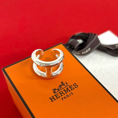HERMES エルメス オスモズ GM リング シルバー925 リング・指輪 18号 シルバー
24588