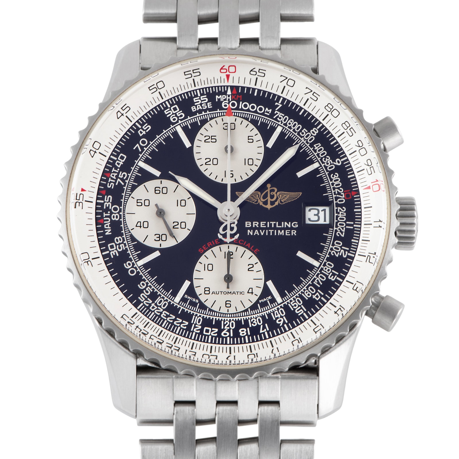 BREITLING ブライトリング ナビタイマー ファイターズ A153BFTNP(A13330)【中古】