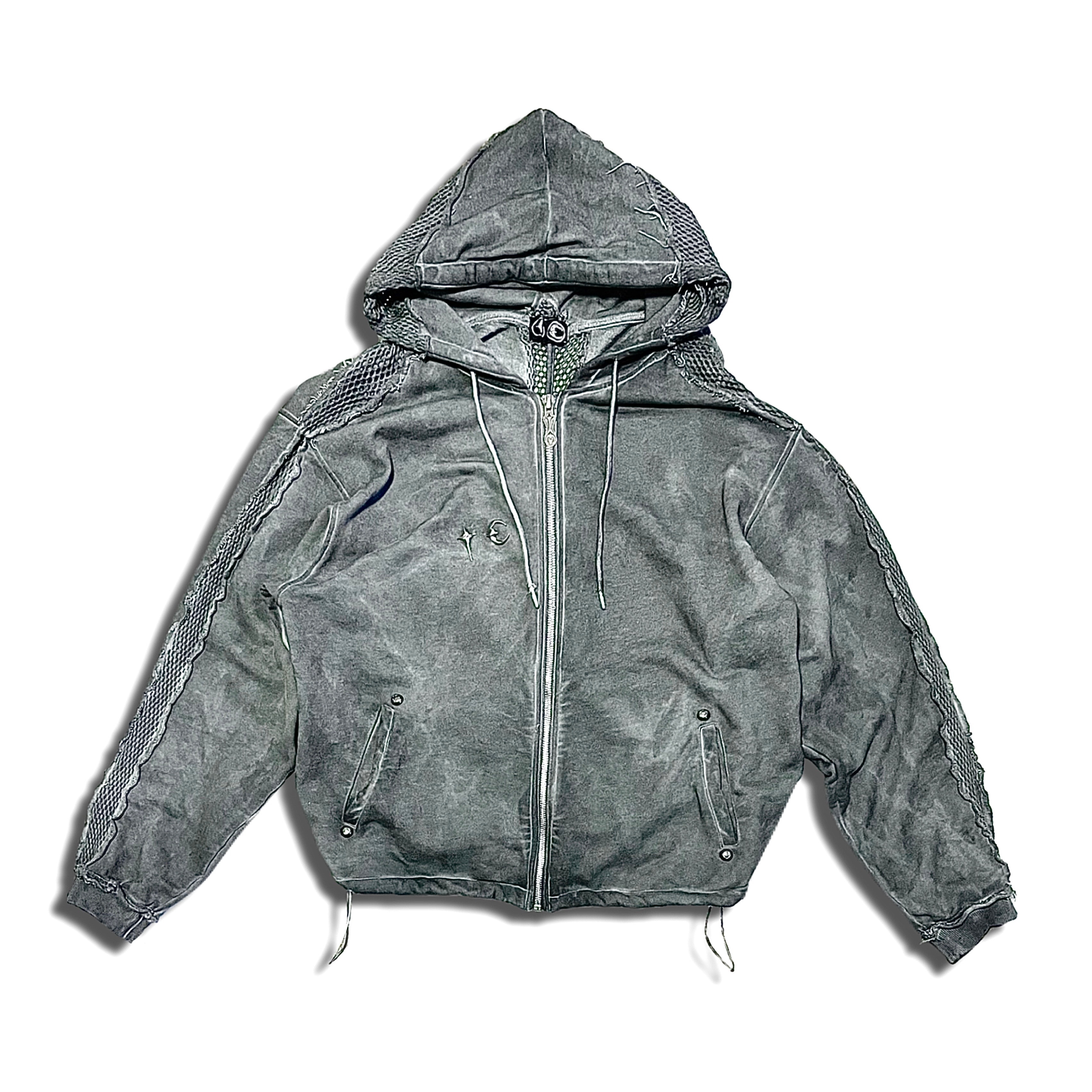 サグクラブ DEM ジップ アップ "グレー"