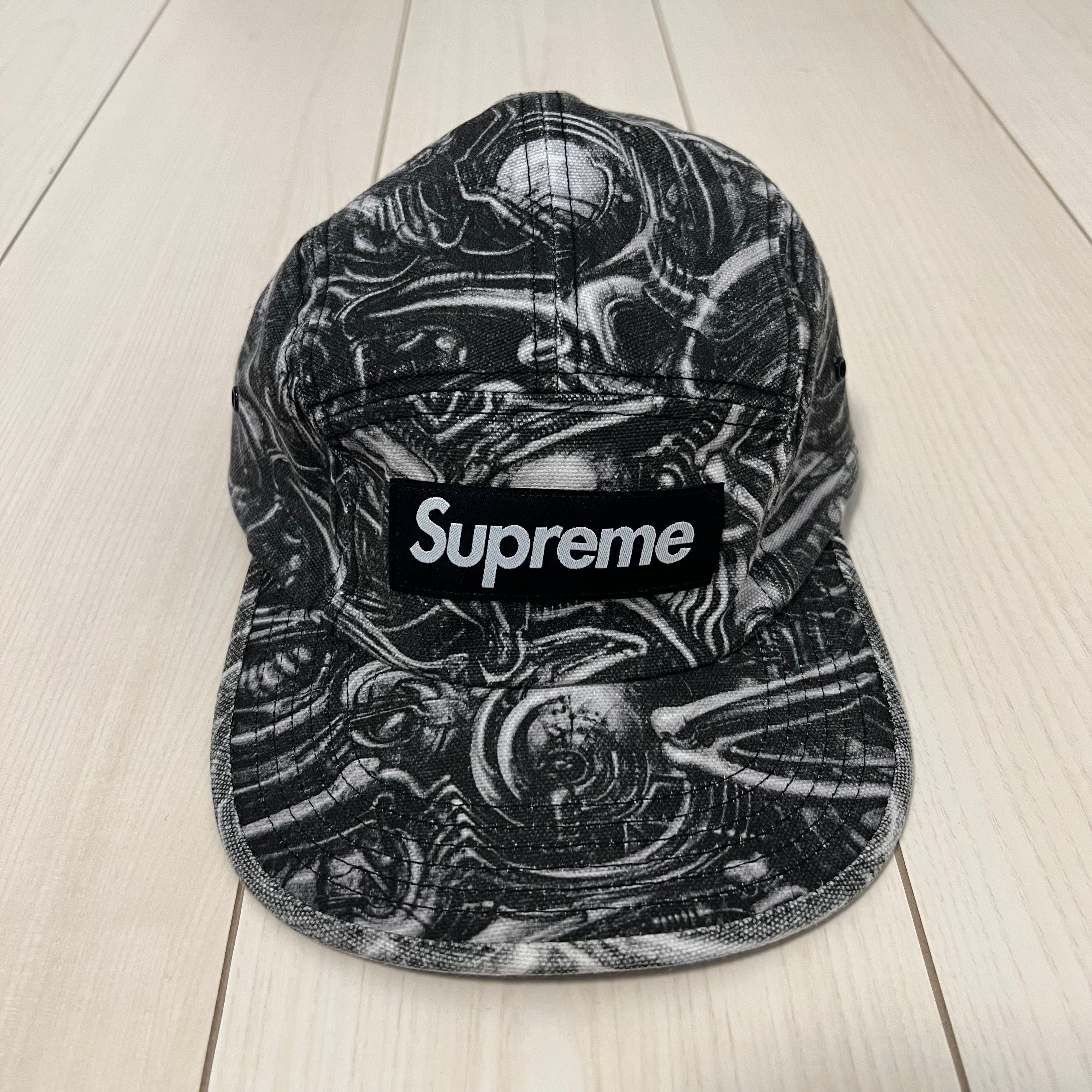 Supreme H.R. Giger Camp Cap "Black"