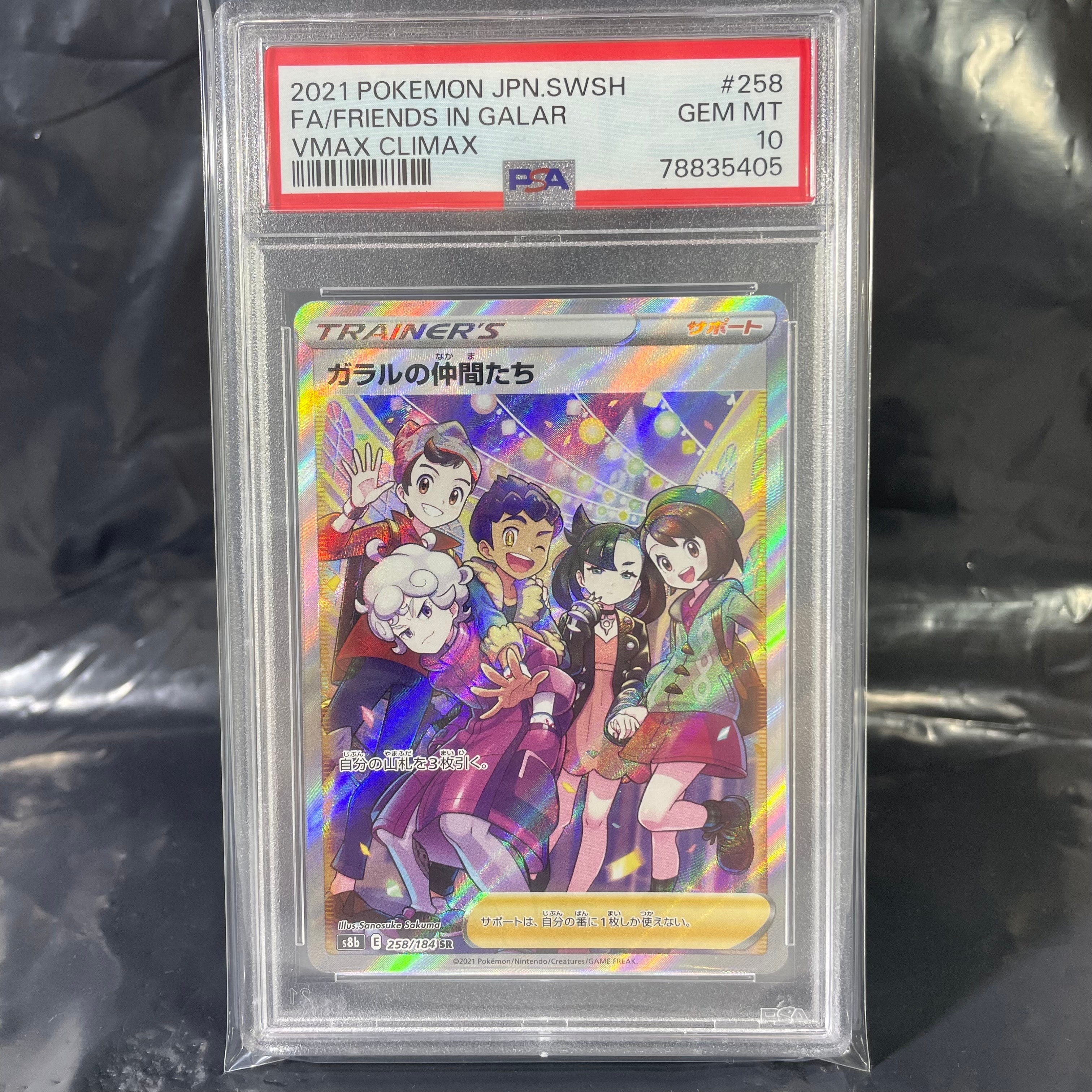 ガラルの仲間たち SR[S8b 258/184](ハイクラスパック「VMAXクライマックス」)