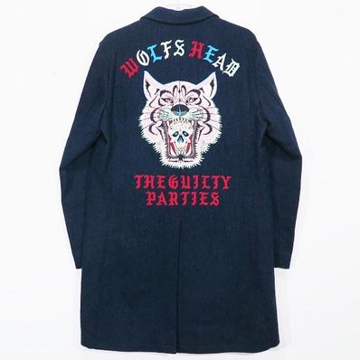 WACKO MARIA ワコマリア x WOLF'S HEAD チェスターコート