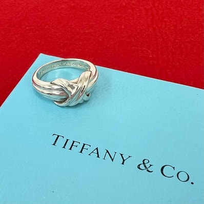 TIFFANY&Co. ティファニー シグネチャー リング シルバー925 リング・指輪 11.5号 シルバー
45127