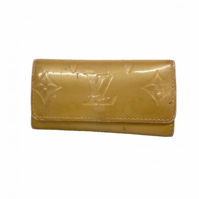 ★SALE【6cd5820-k】ルイヴィトン キーケース ヴェルニ ミュルティクレ4 M91544 ローズフロランタン【中古】レディース