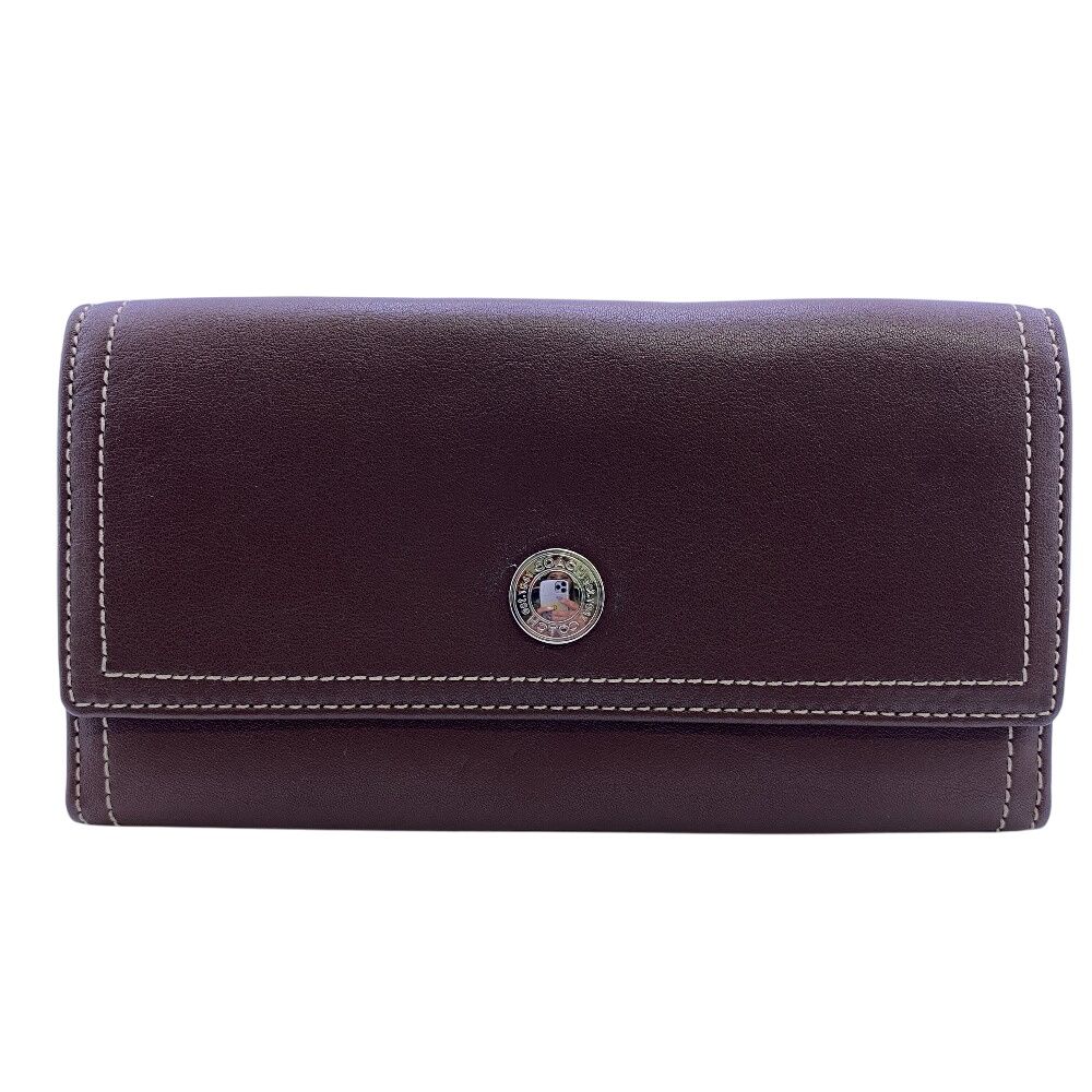 コーチ COACH 長財布 ブラウン