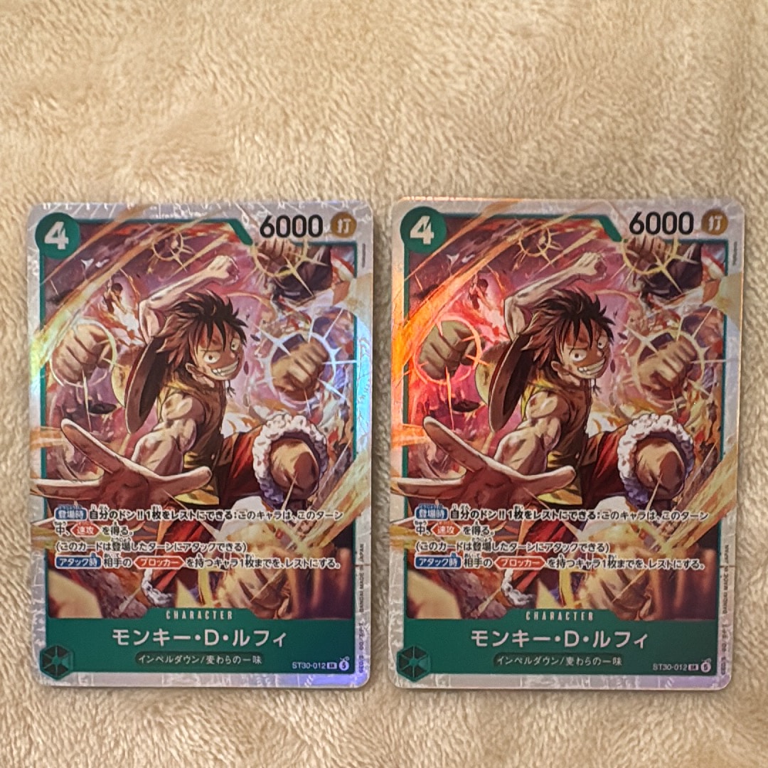 モンキー・D・ルフィ SR [ST30-012](スタートデッキEX「ルフィ&エース」)