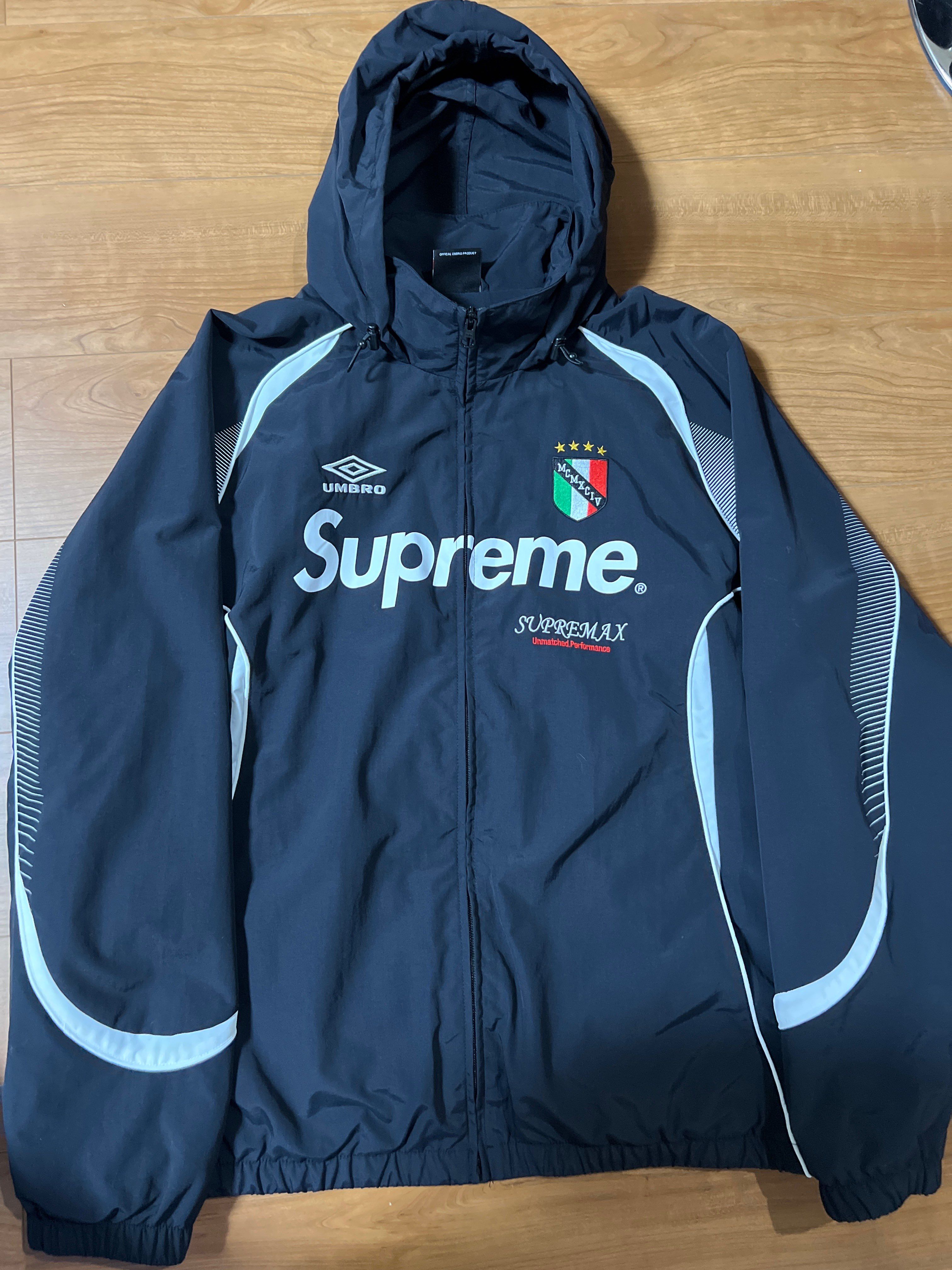 Supreme / Umbro Track Jacket "Black"