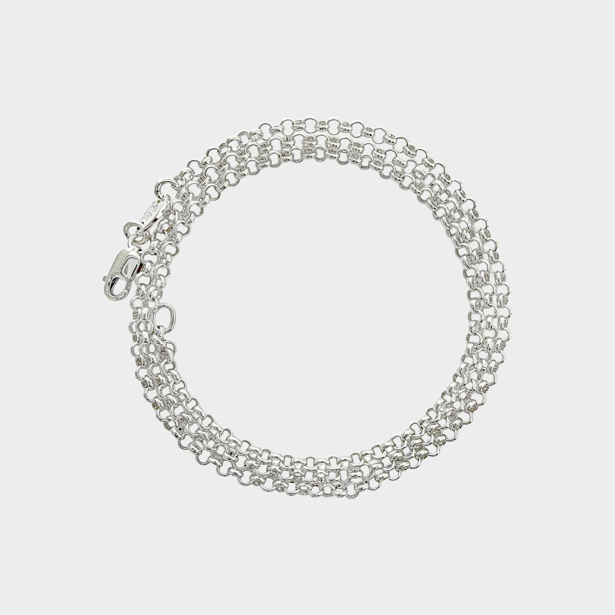 Chrome Hearts Roll Chain Necklace "Silver"