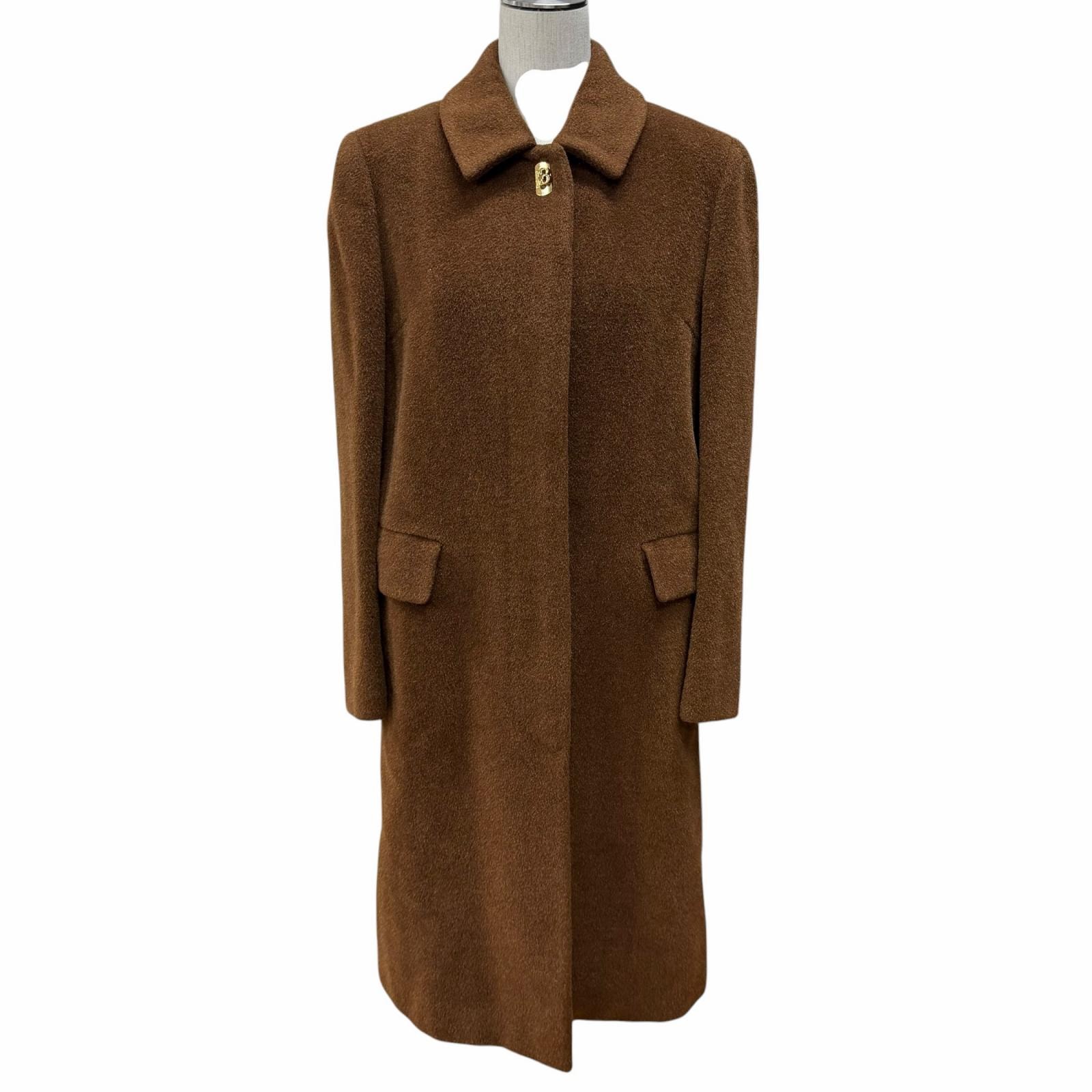 美品 バーバリー コート ブラウン レディース 7