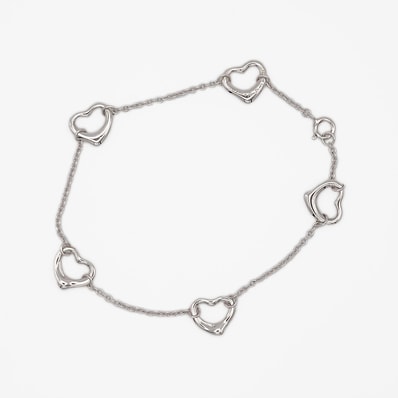 TIFFANY&Co. ティファニー オープンハート ブレスレット
SV925 シルバー 新品仕上済 レディース
【中古】