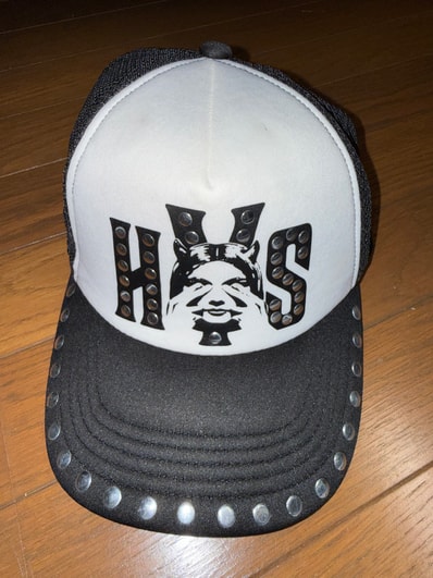 HYSTERIC GLAMOUR See No Evil Studded Mesh Cap "Black"