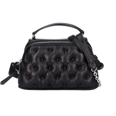 メゾンマルジェラ 25AW SB1WG0065 GLAM SLAM/グラムスラム エンブロイダリー トラペゾイド シープスキン 2WAYショルダーバッグ