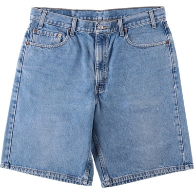 古着 リーバイス Levi's 550 RELAXED FIT デニムショーツ ハーフパンツ ジョーツ メンズw37相当/eaa653326