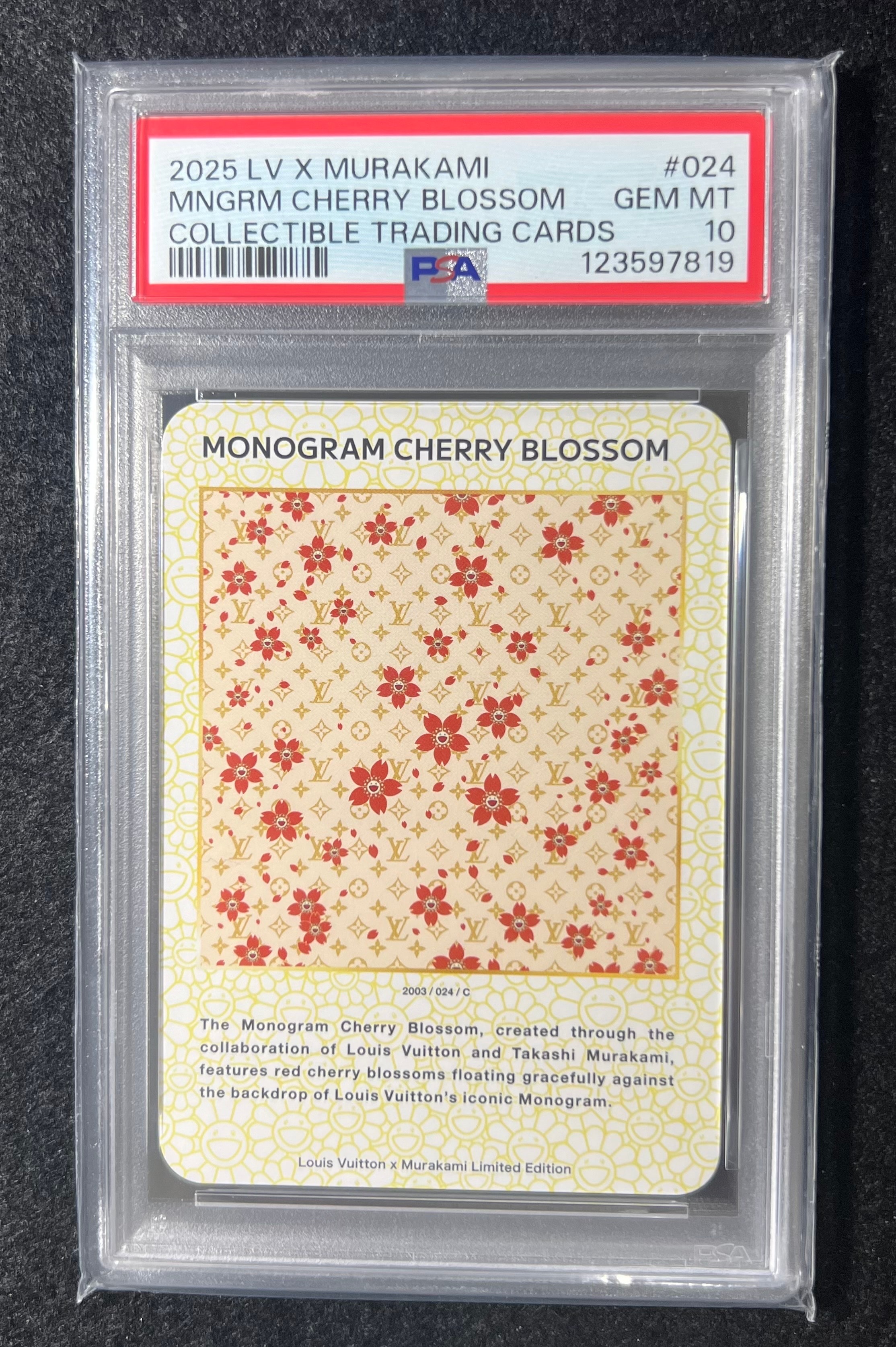 PSA10】モノグラム チェリーブロッサム C [2003 / 024](ルイヴィトン x