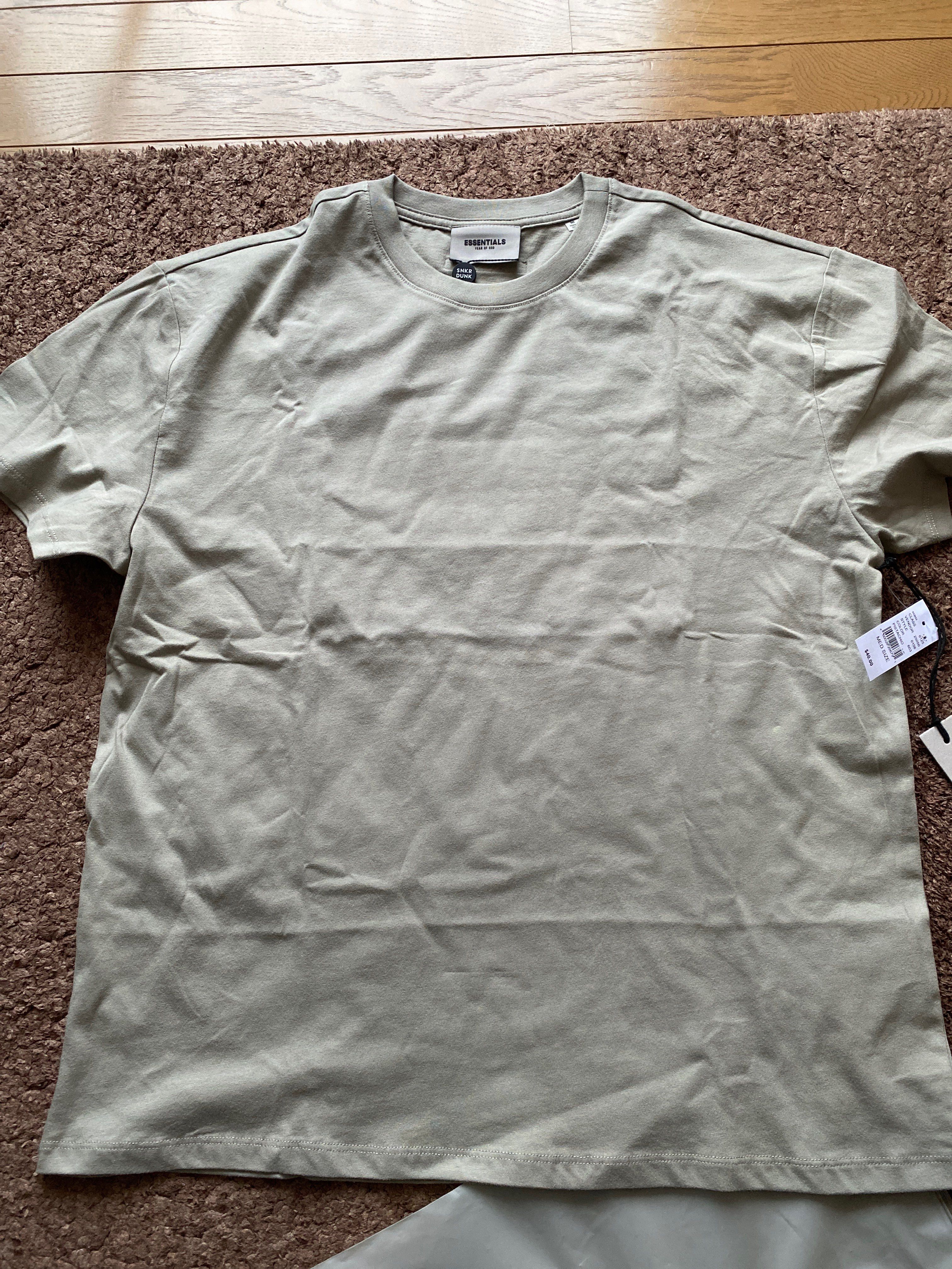 FEAR OF GOD ESSENTIALS S/S TEE "Pistachio"