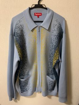 Supreme Gradient Stripe Zip Up Cardigan | www.protegervacinas.com.br