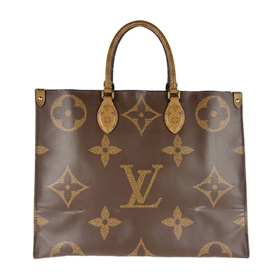 ルイ ヴィトン LOUIS VUITTON ハンドバッグ モノグラム ジャイアント オンザゴーGM/モノグラム ジャイアント ブラウン ユニセックス M44576【中古】 z8529