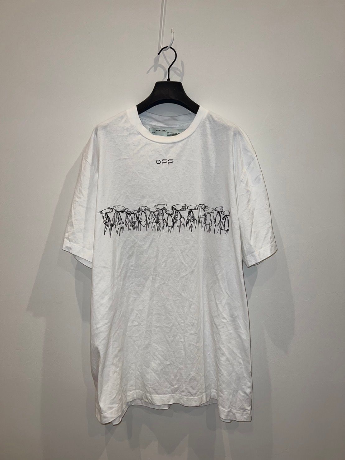 OFF-WHITE / Futura Oversized Fit Atoms T-Shirt "White"