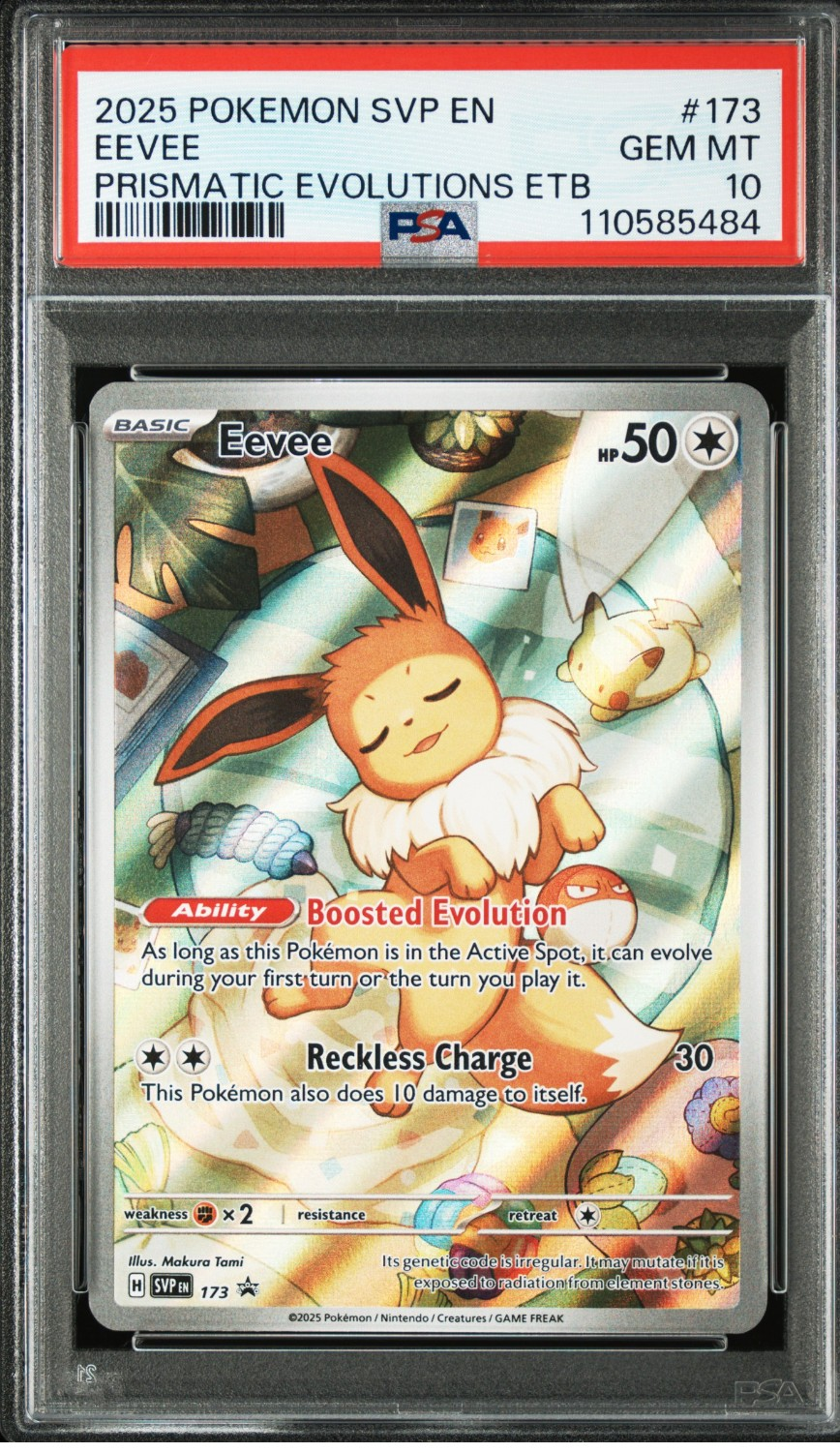 イーブイ P [SVP EN 173]【英語版】(スカーレット&バイオレット「プリズマティックエボリューションズ エリートトレーナボックス」)