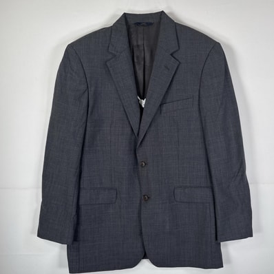 古着 ブルックスブラザーズ Brooks Brothers テーラードジャケット ブレザー スーツ 346 40R グレー チェック メンズ