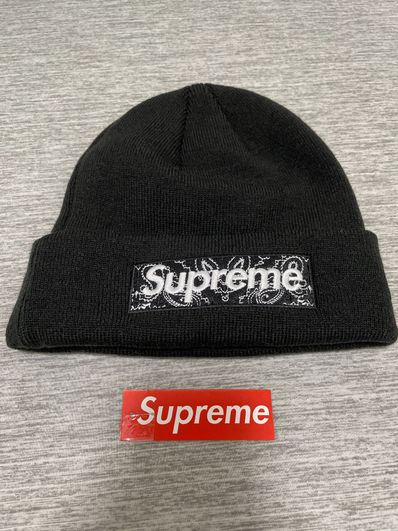 Supreme New Era® Box Logo Beanie "Black"