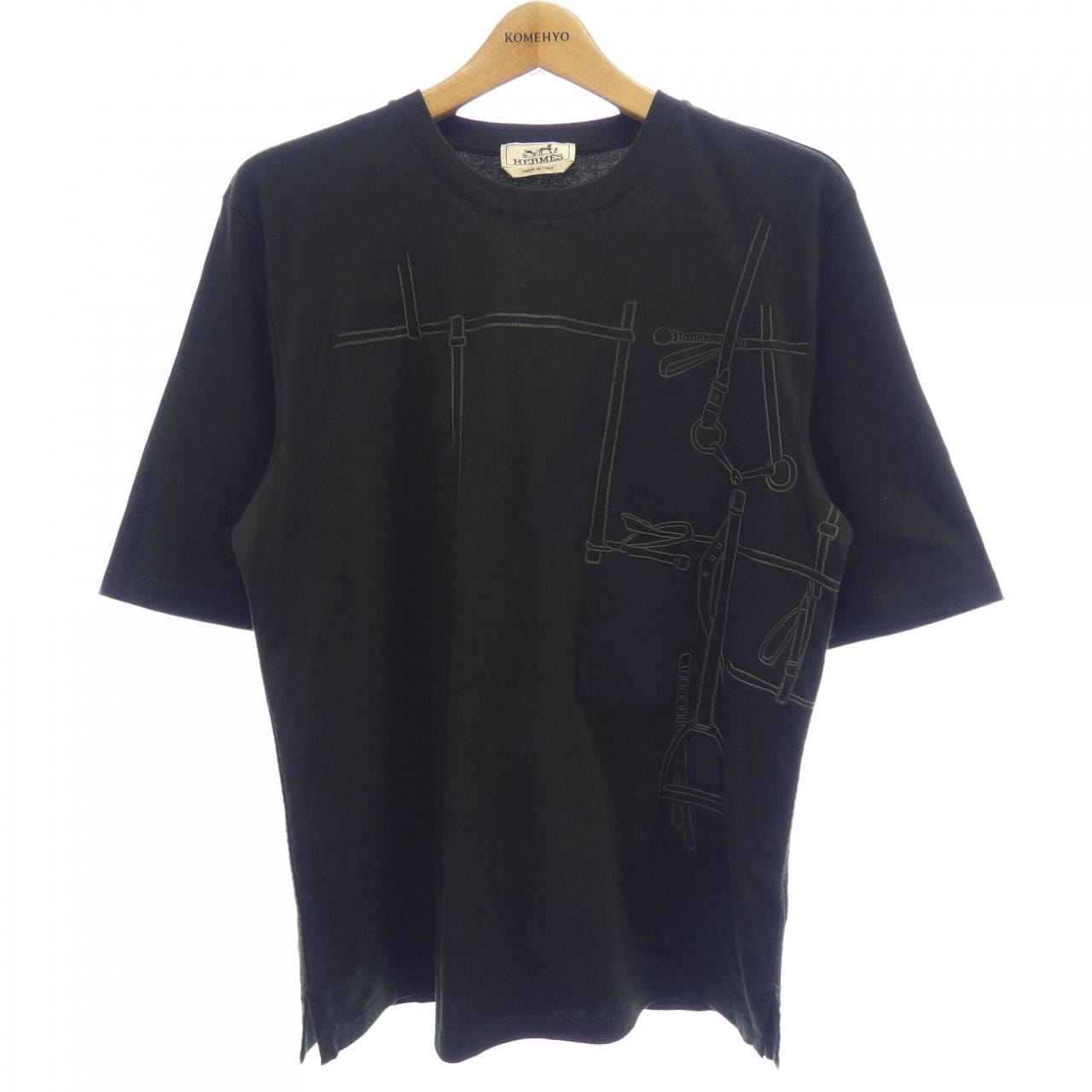 エルメス HERMES アルネ アン グアッシュ3D HARNAIS EN GOUACHE 3D 467930HA Tシャツ