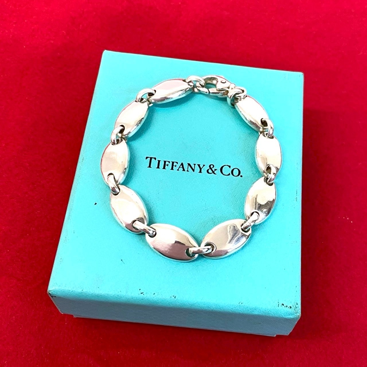 TIFFANY&Co. ティファニー ペブル シルバー925 ブレスレット シルバー
 47571