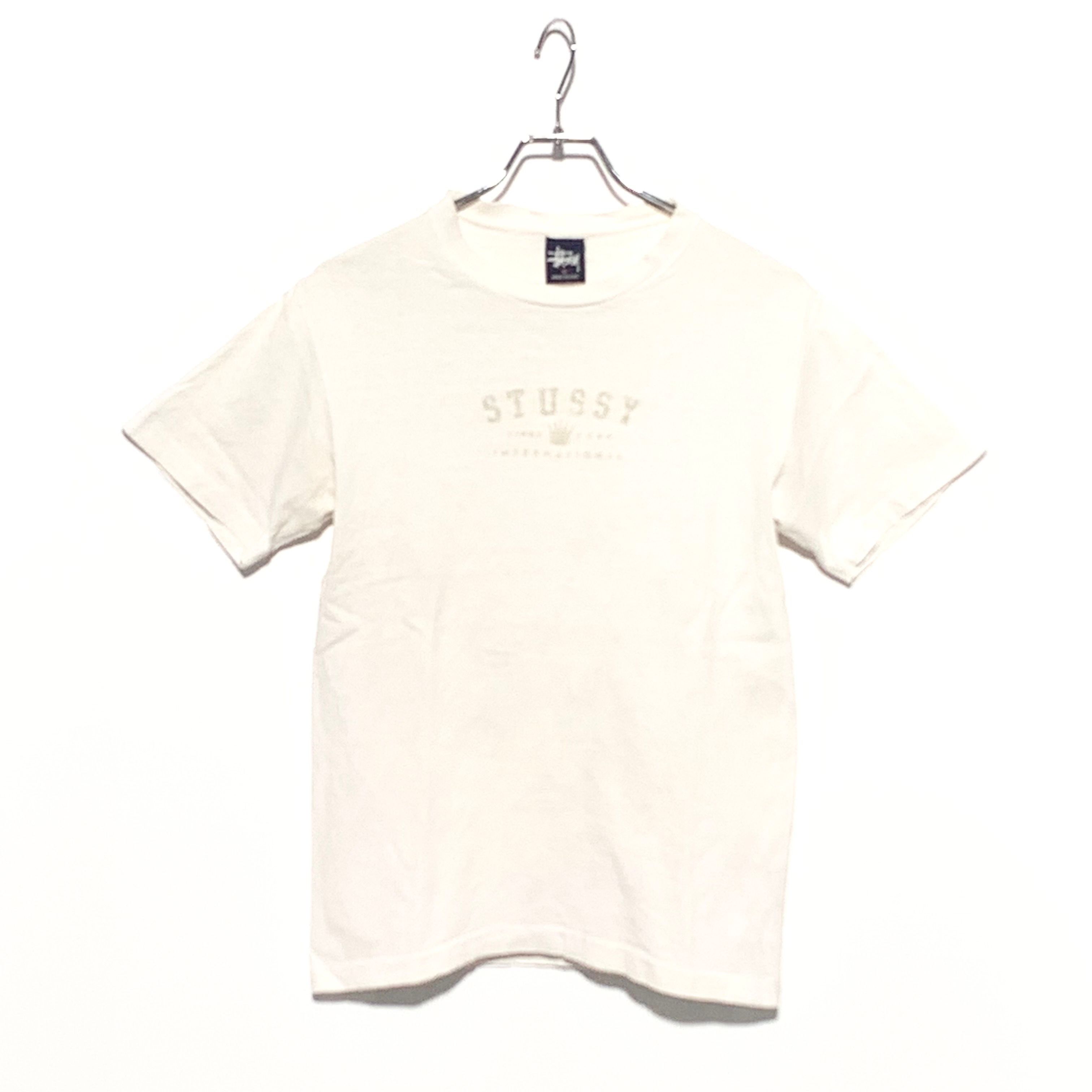 STUSSY REFLECTIVE KING LOGO  White 