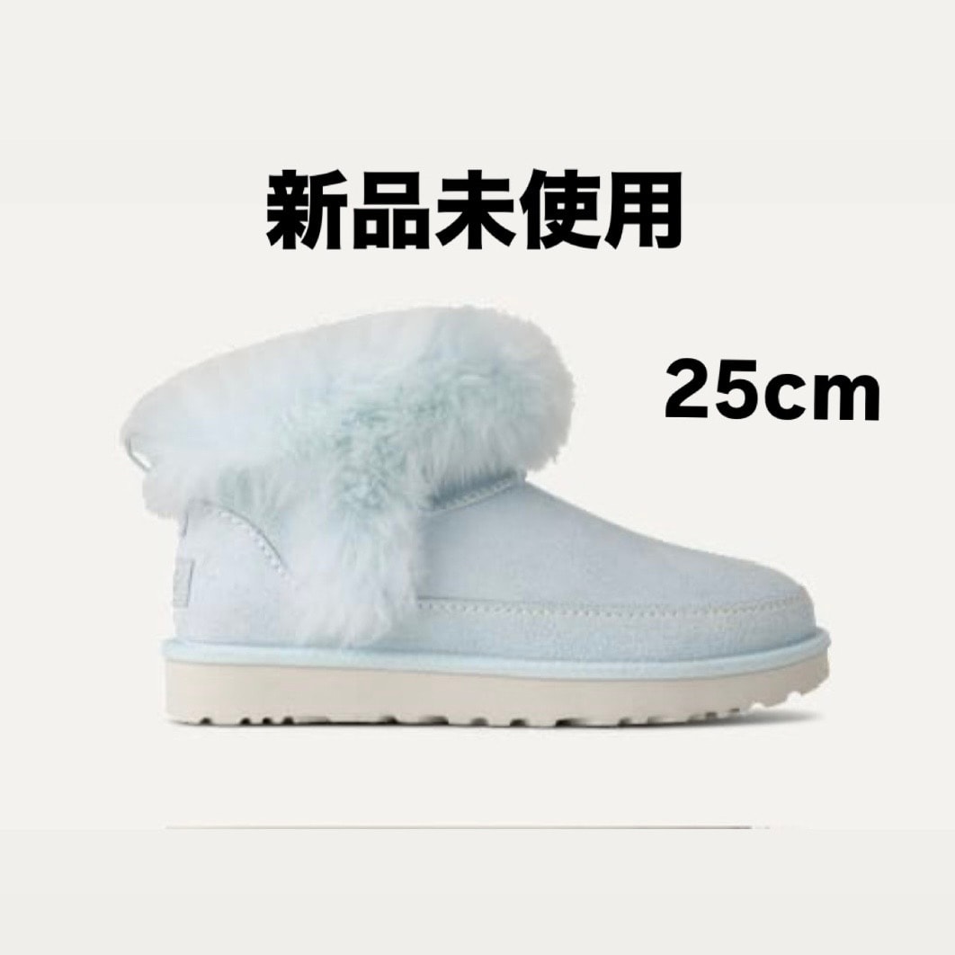 UGG Classic Ultra Mini Chalet 25cm!ブルー