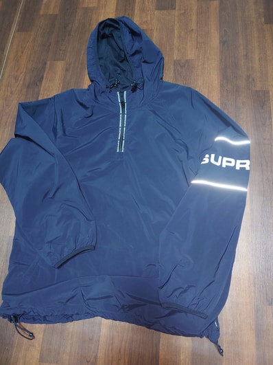 Supreme nylon ripstop hooded pullover
