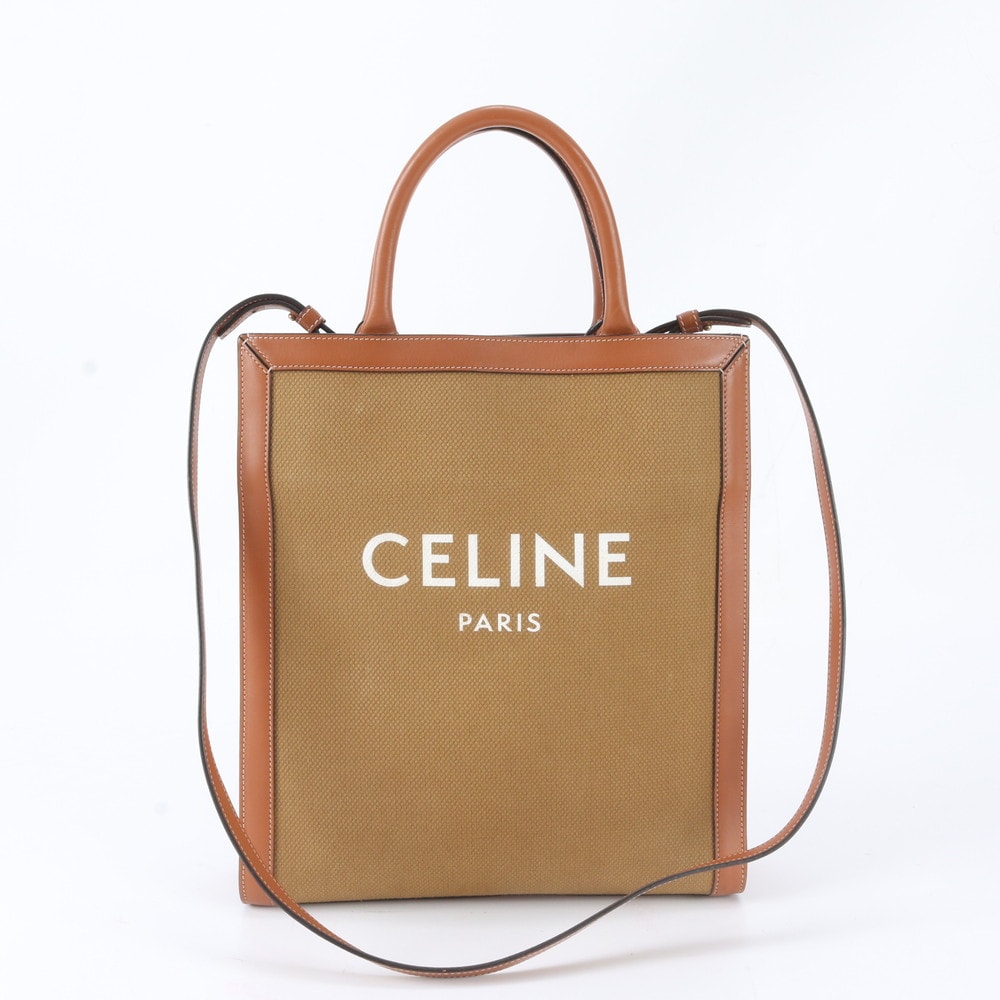 ■美品 セリーヌ バーティカル カバショルダーバッグ