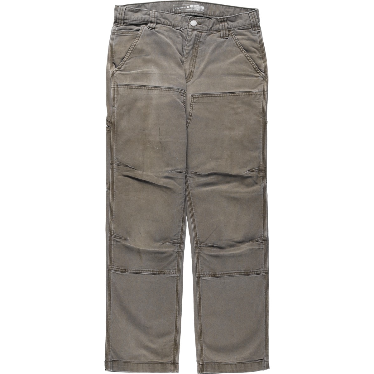 古着 カーハート Carhartt RELAXED FIT ダブルニー ダックワークパンツ メンズw30相当/rab181374