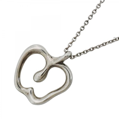 【6jdb0389-k】ティファニー ネックレス アップル シルバー925【中古】レディース
