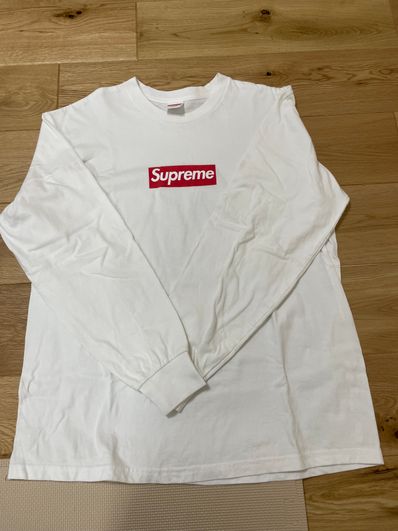 Supreme Box Logo L/S Tee "White"