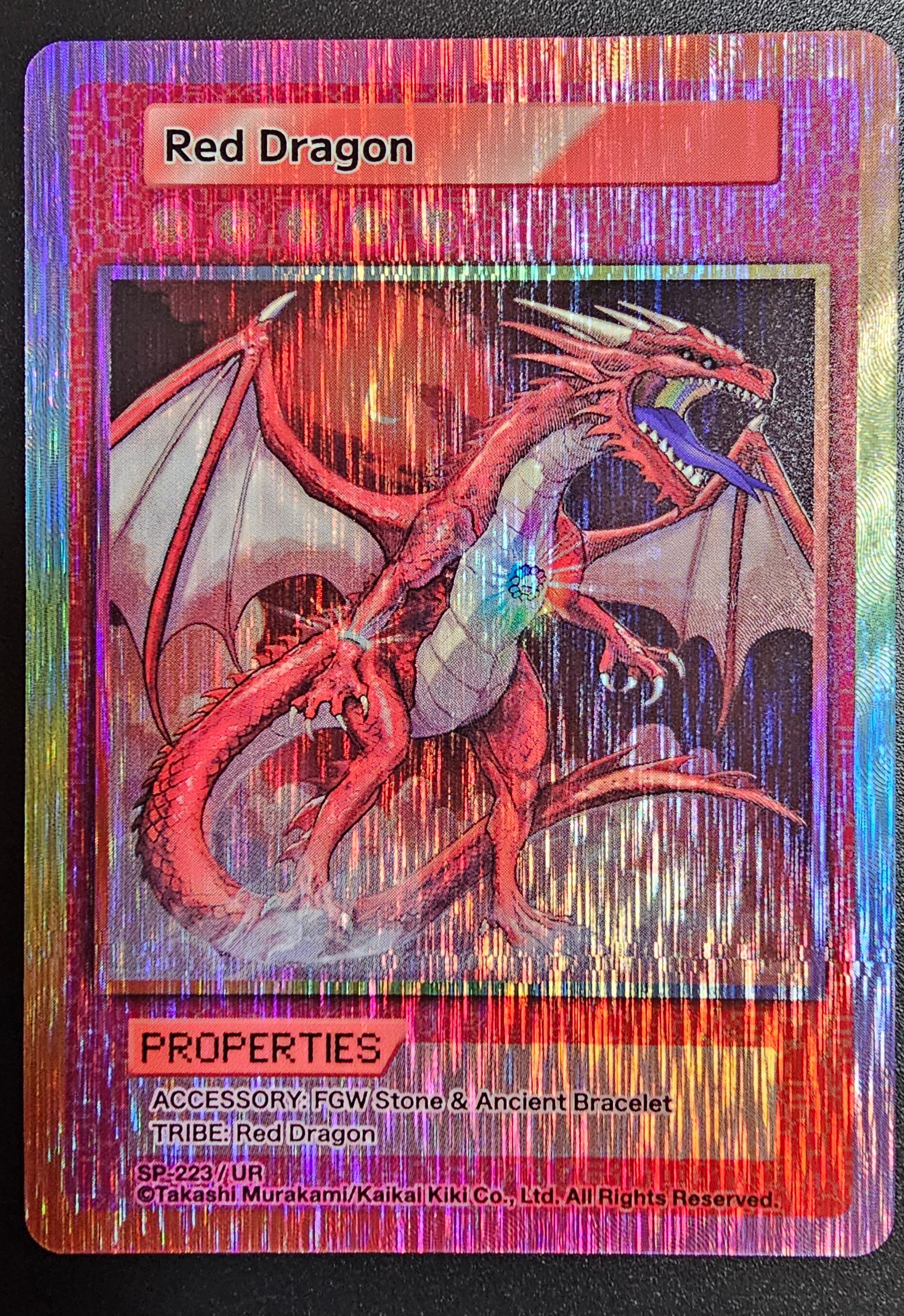 レッドドラゴン UR [SP-223]【英語版】(ムラカミフラワーズ「108フラワーズ リバイズド」)