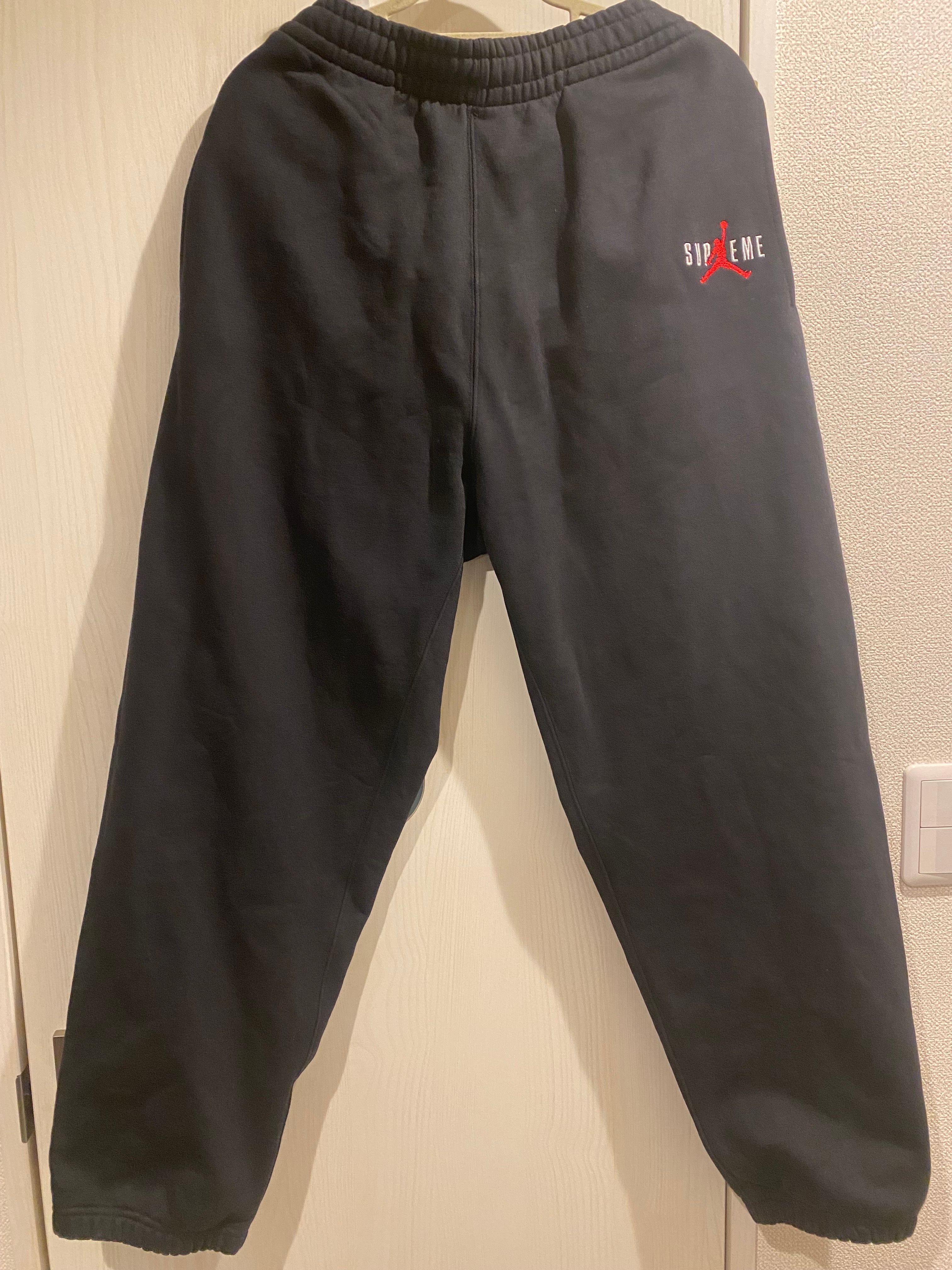 Supreme x Jordan Sweatpant "Black"